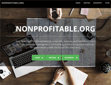Tablet Screenshot of nonprofitable.org